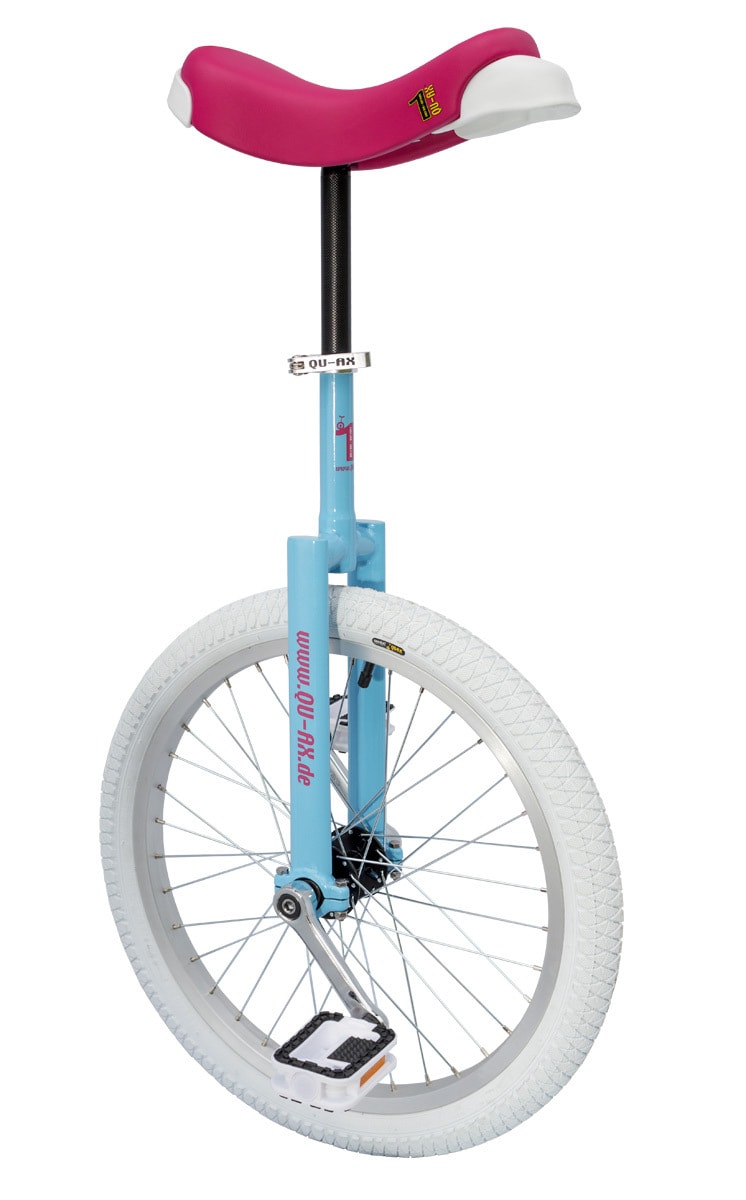 Jednokolka Qu-Ax Luxuska, Průměr 20", Barva Modro-růžová