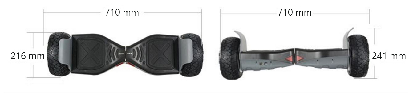 Hoverboard kolonožka Hoverboard kolonožka