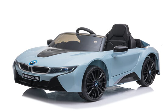 Dětské elektrické auto BMW i8 Coupe světle modrá
