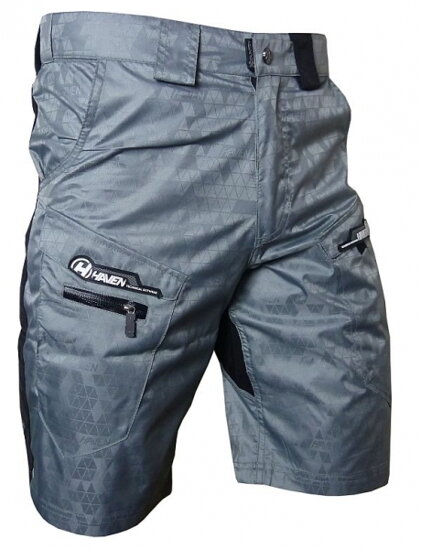 Kalhoty krátké pánské HAVEN WANDERER ll šedo/černé (XL)