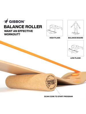 GIBBON Balance Roller – balanční válec pro GiBoard