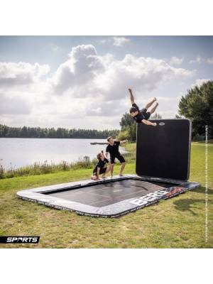 BERG Ultim Pro Bouncer FlatGround 500 + Aerowall 2x2 BLK&GRY